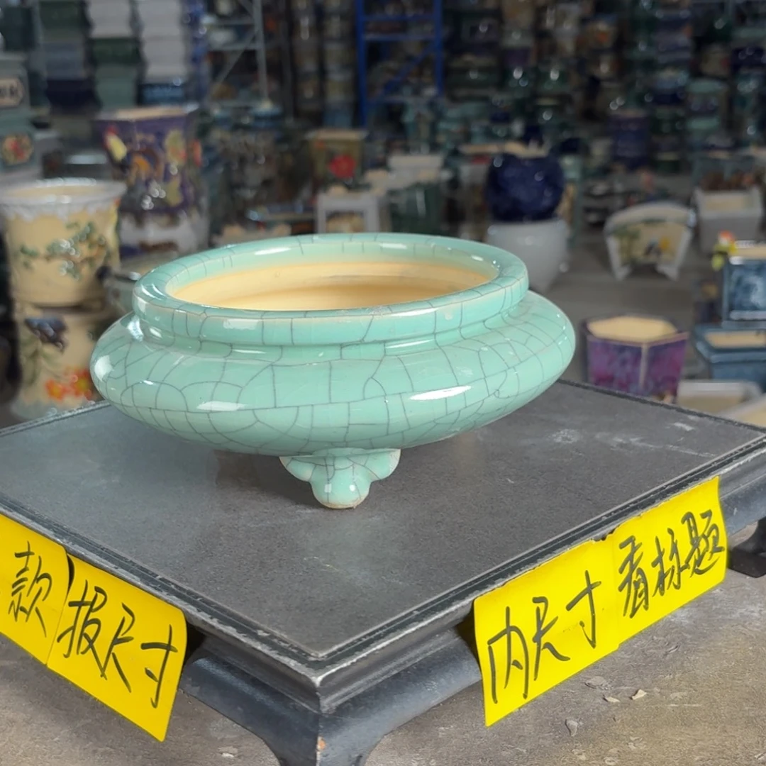 一风堂石湾花盆 内15*5