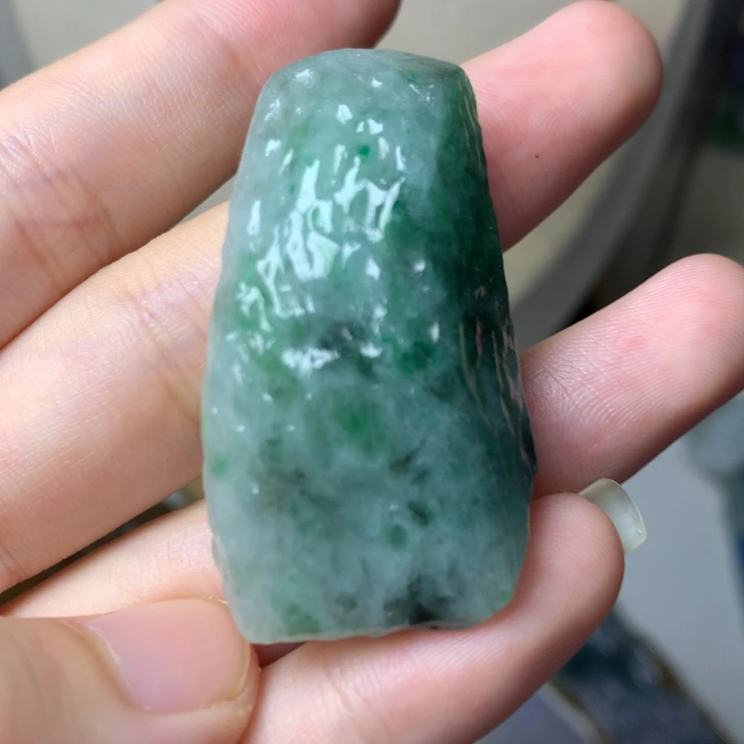 翡翠挂件未镶嵌吊坠