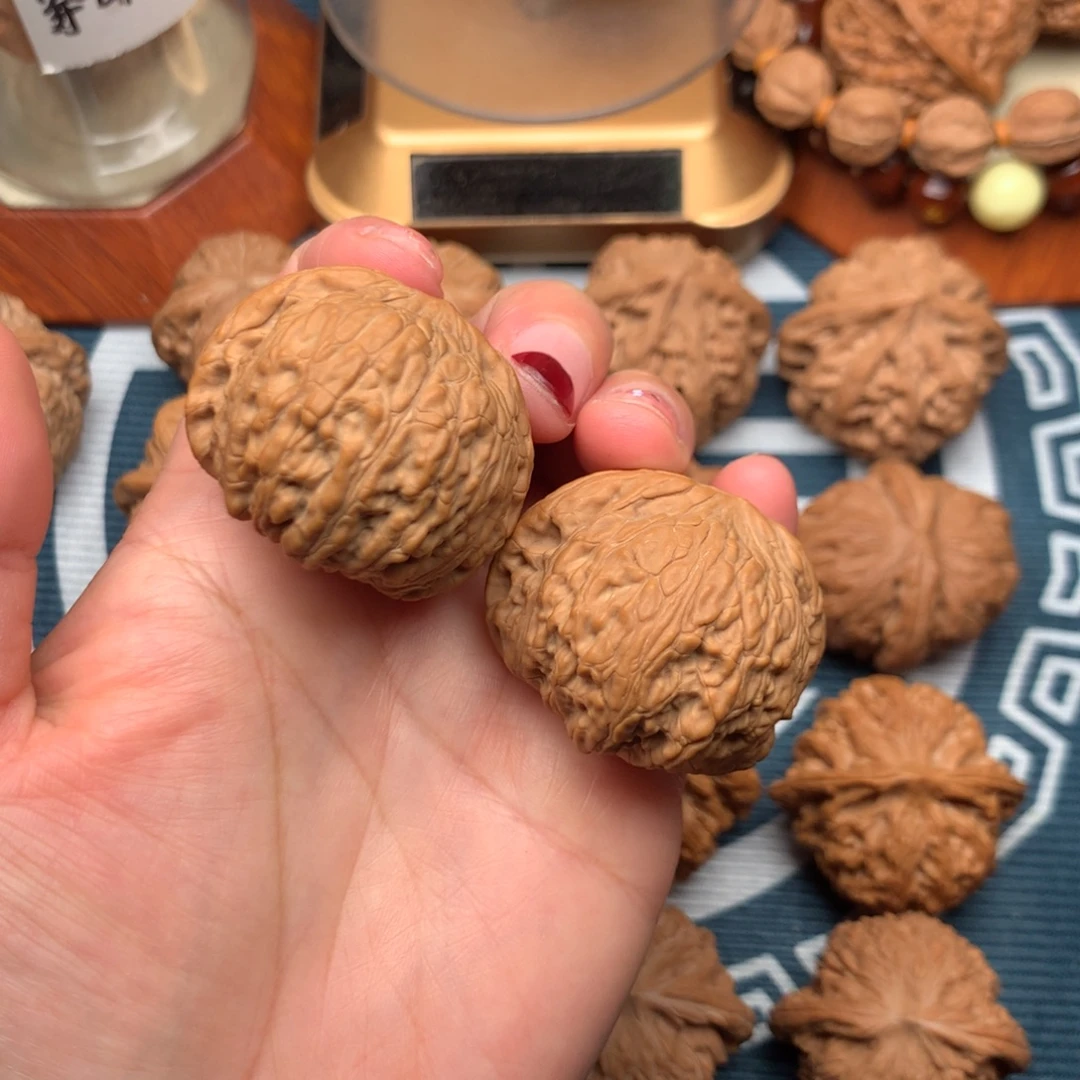 把件文玩核桃泥鳅背38