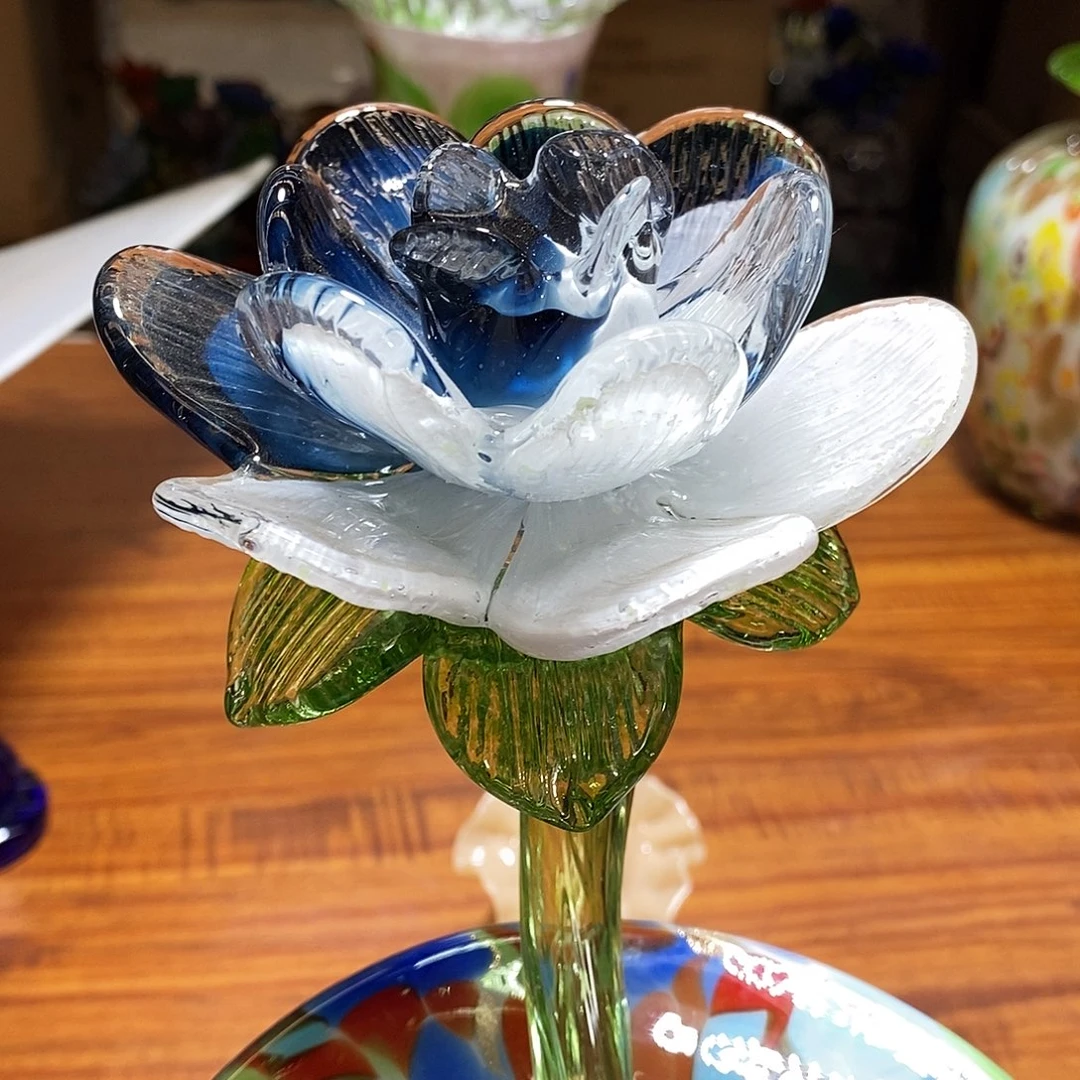 琉璃夜光花牡丹花