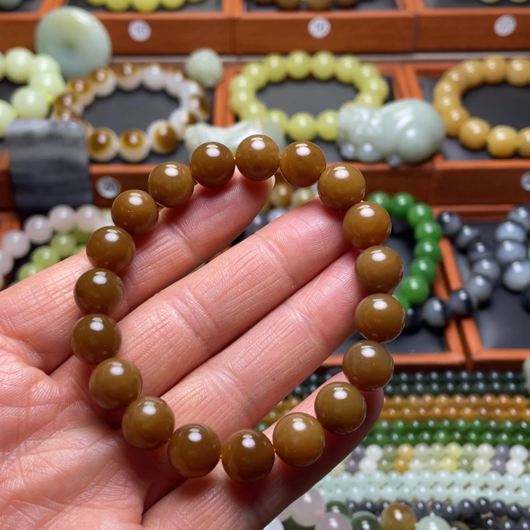 和田玉未镶嵌手串