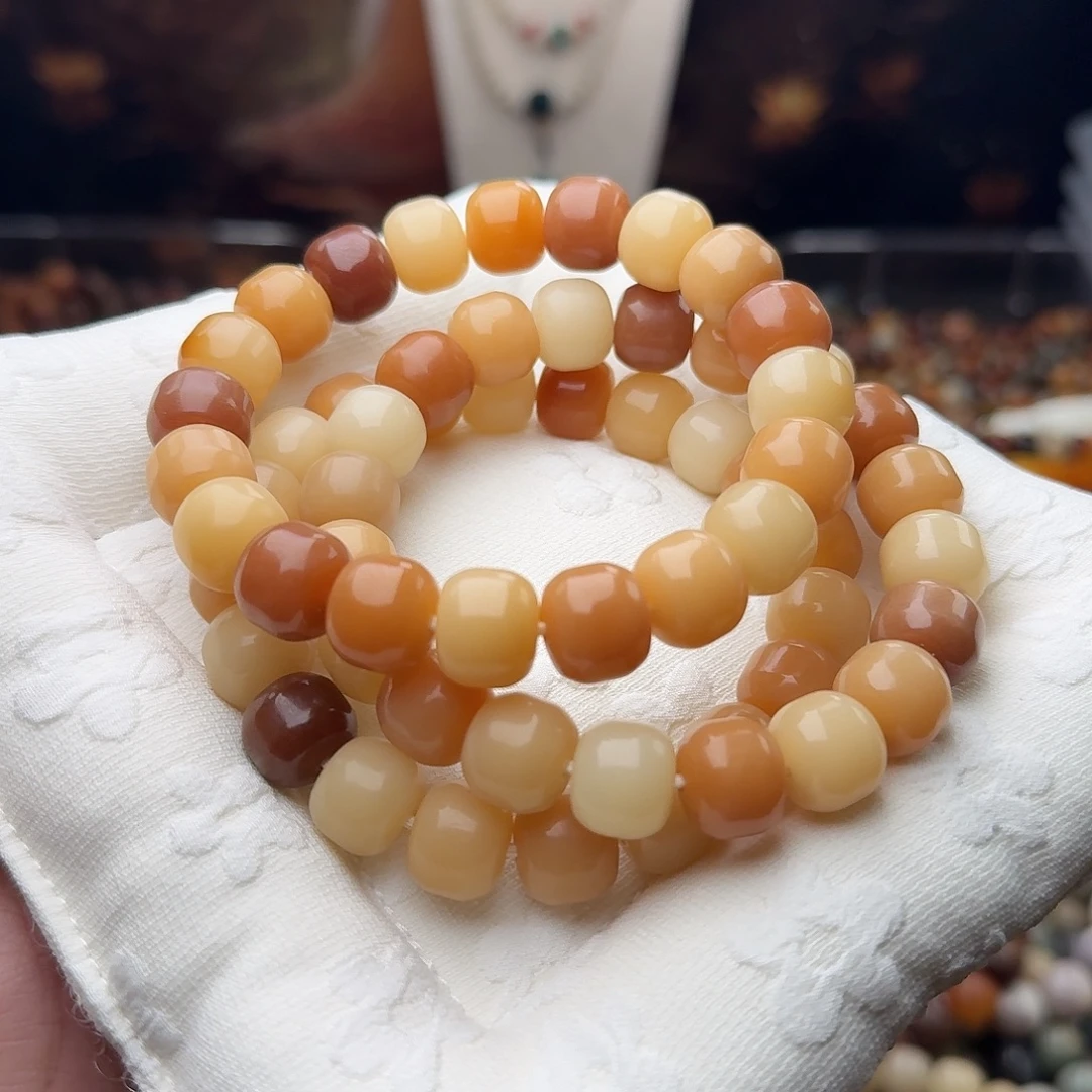 菩提根/象牙果吊坠一条菲料风化汉堡 12 成品