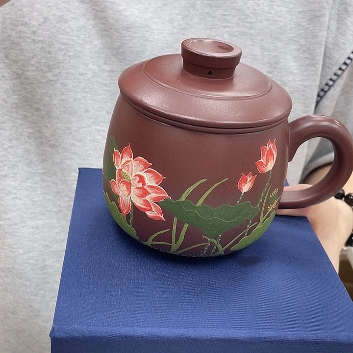 茶杯紫砂原矿紫砂