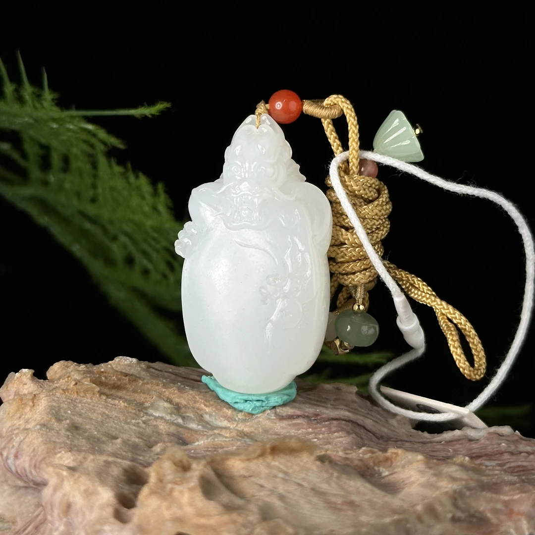 CZ35041501*二十世纪和田玉龙吊坠【上海兰馨】