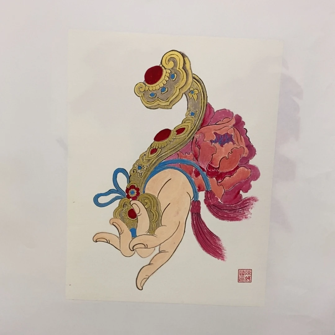 国画手寫手繪作品82