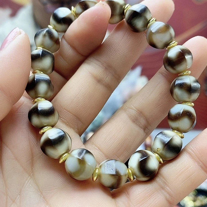 玛瑙/玉髓合金颈饰