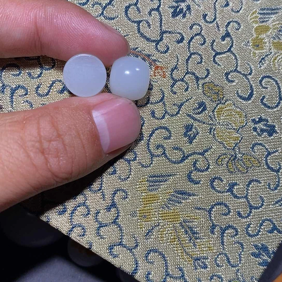 西***瓜和田玉（糖玉）未镶嵌手链