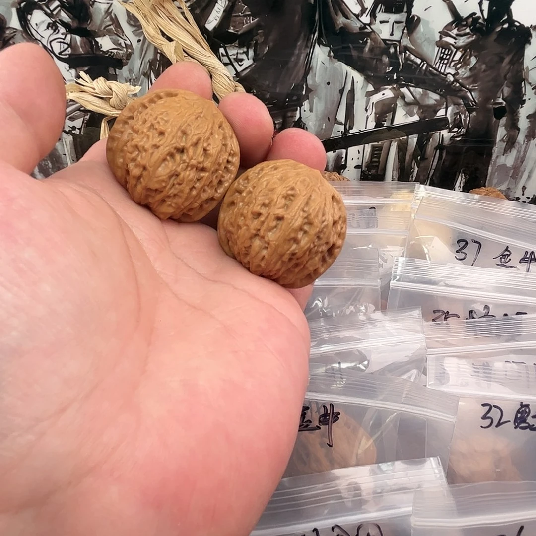 把件文玩核桃原装铁锤38尺微修