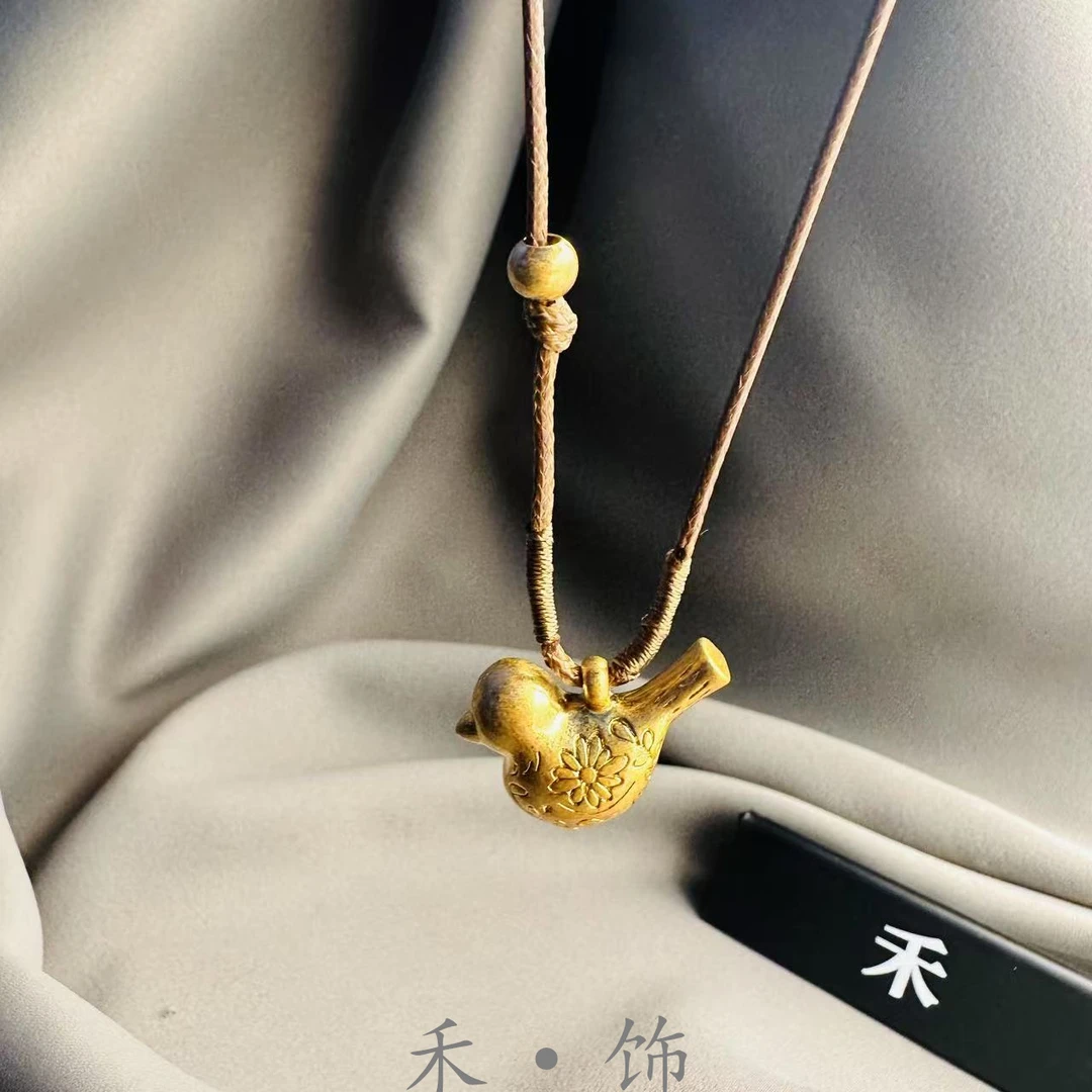 合金项链 【凤 鸣】古法轻奢小众 个性款项链 A33