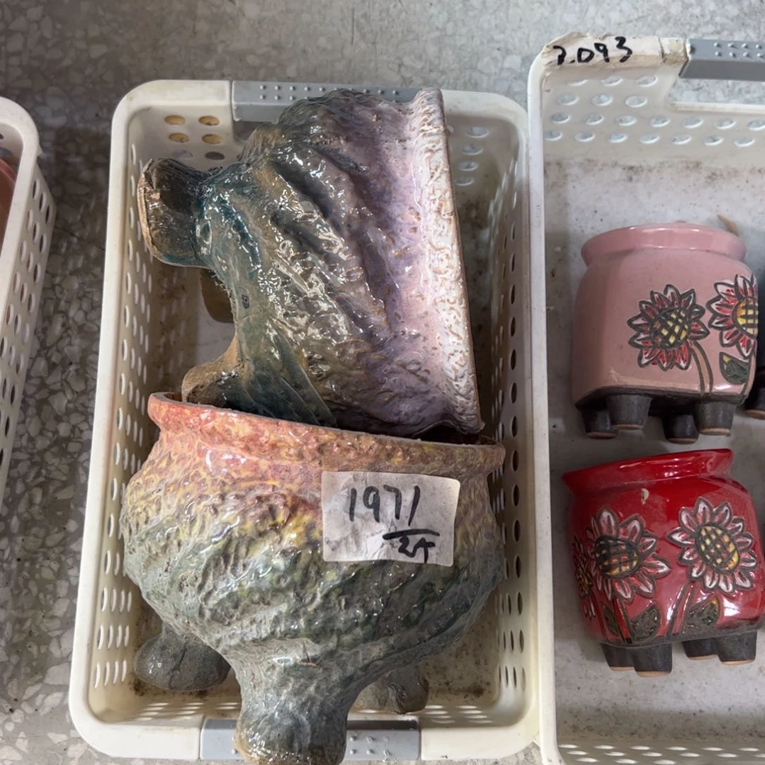 陶瓷多肉小花盆@@1971