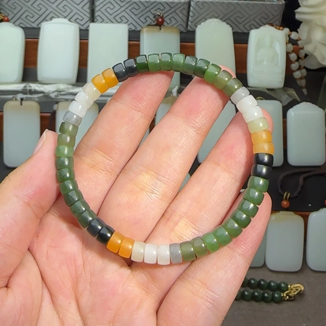 手链未镶嵌和田玉