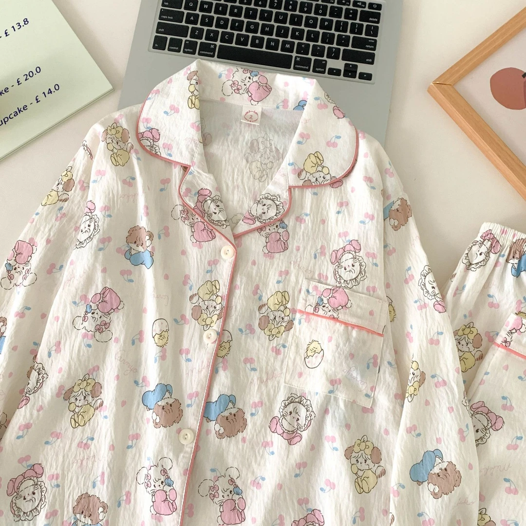 【时咿酱】可爱睡衣编码201-235短袖