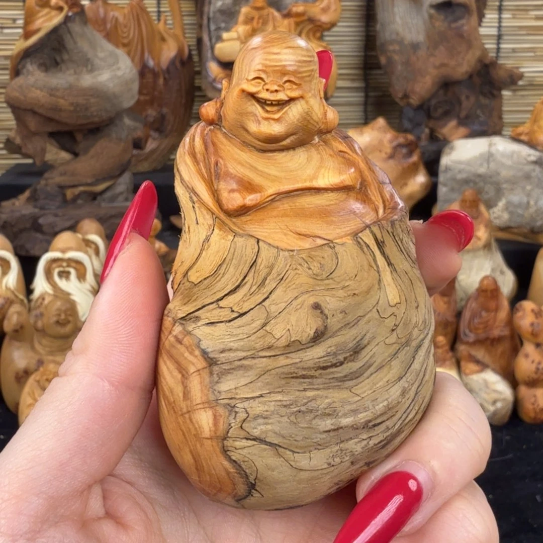 柏木（崖柏）手把件