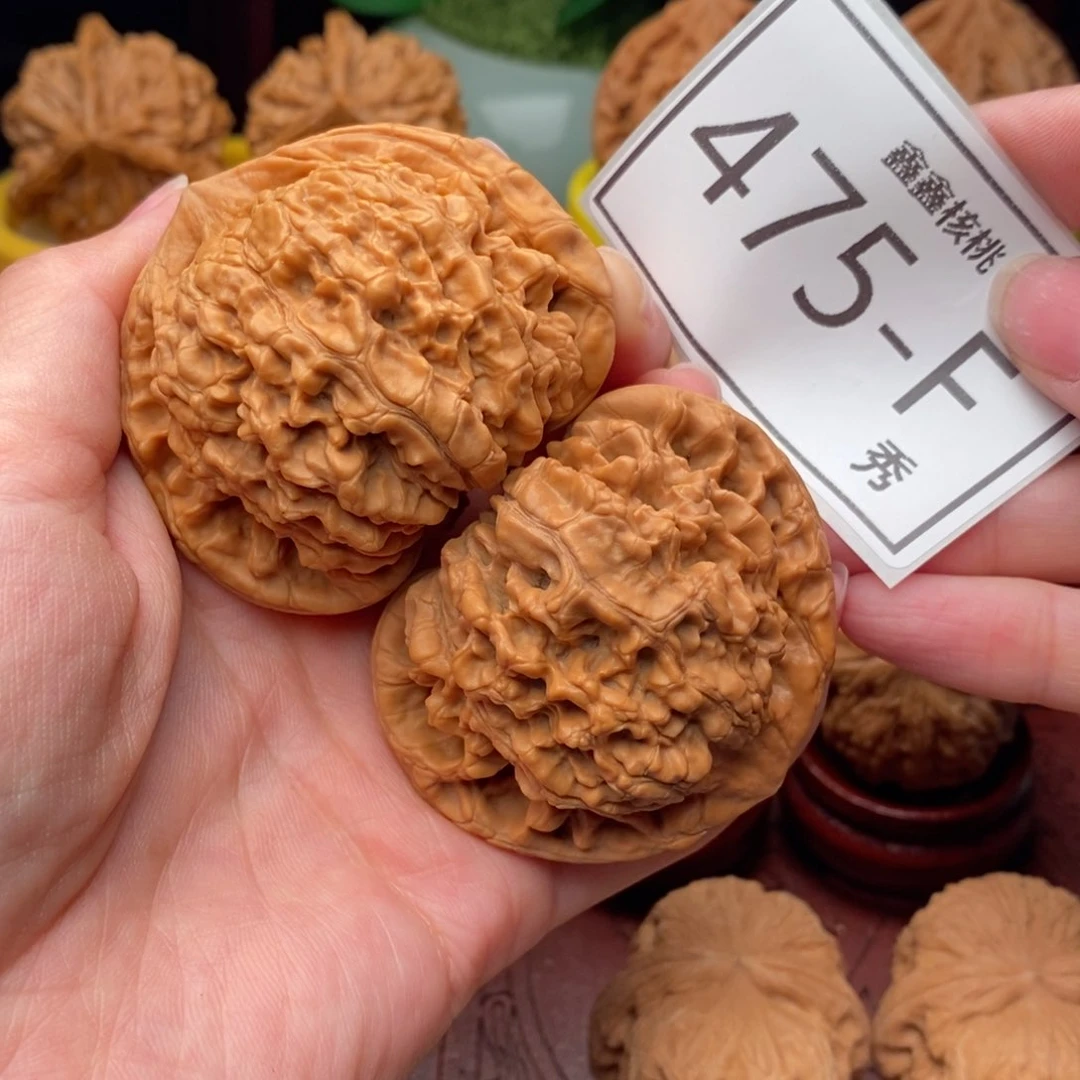 文玩核桃把件官帽54