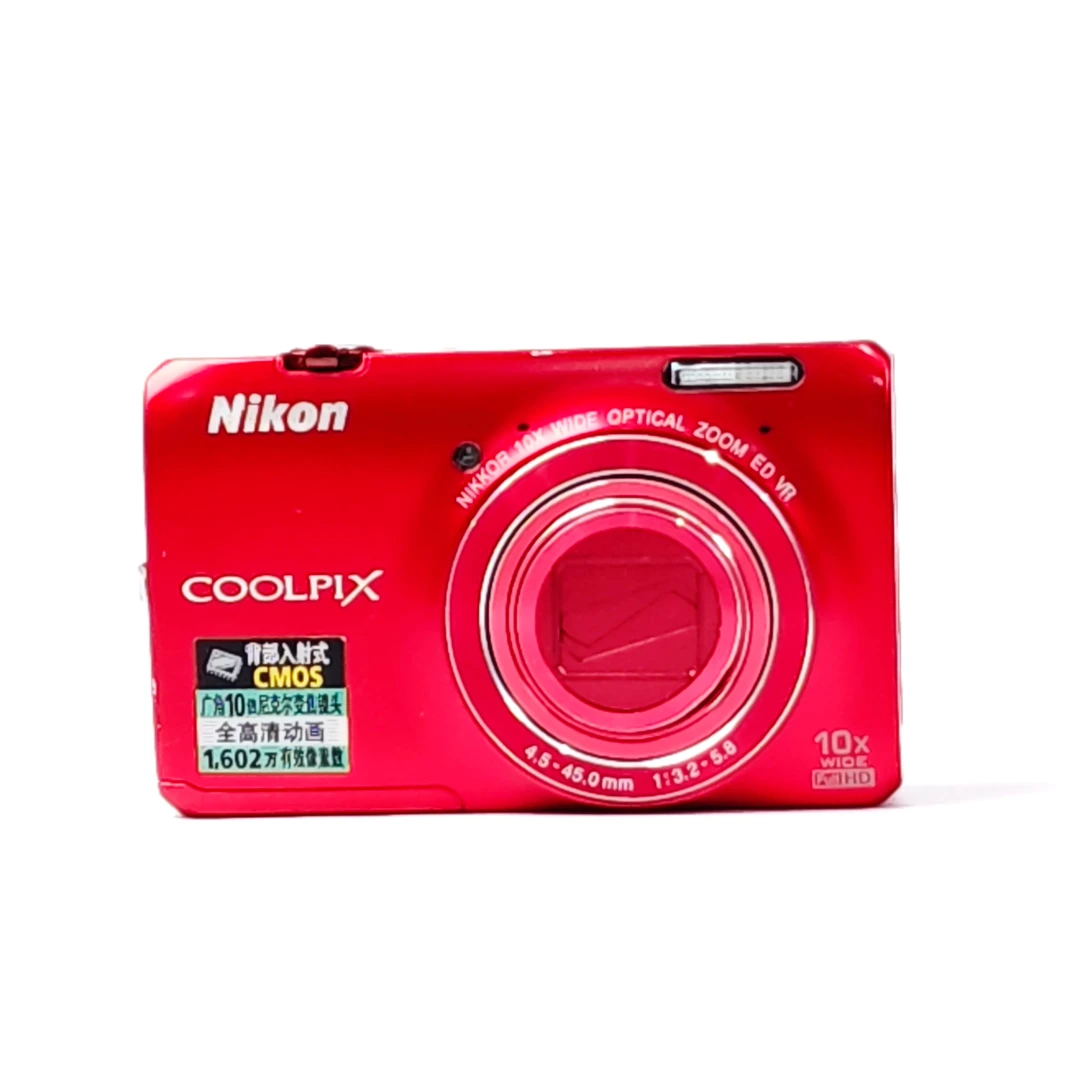 95新 Nikon/尼康 s6300奶油肌出片可复古1600万像素人像风景可拍