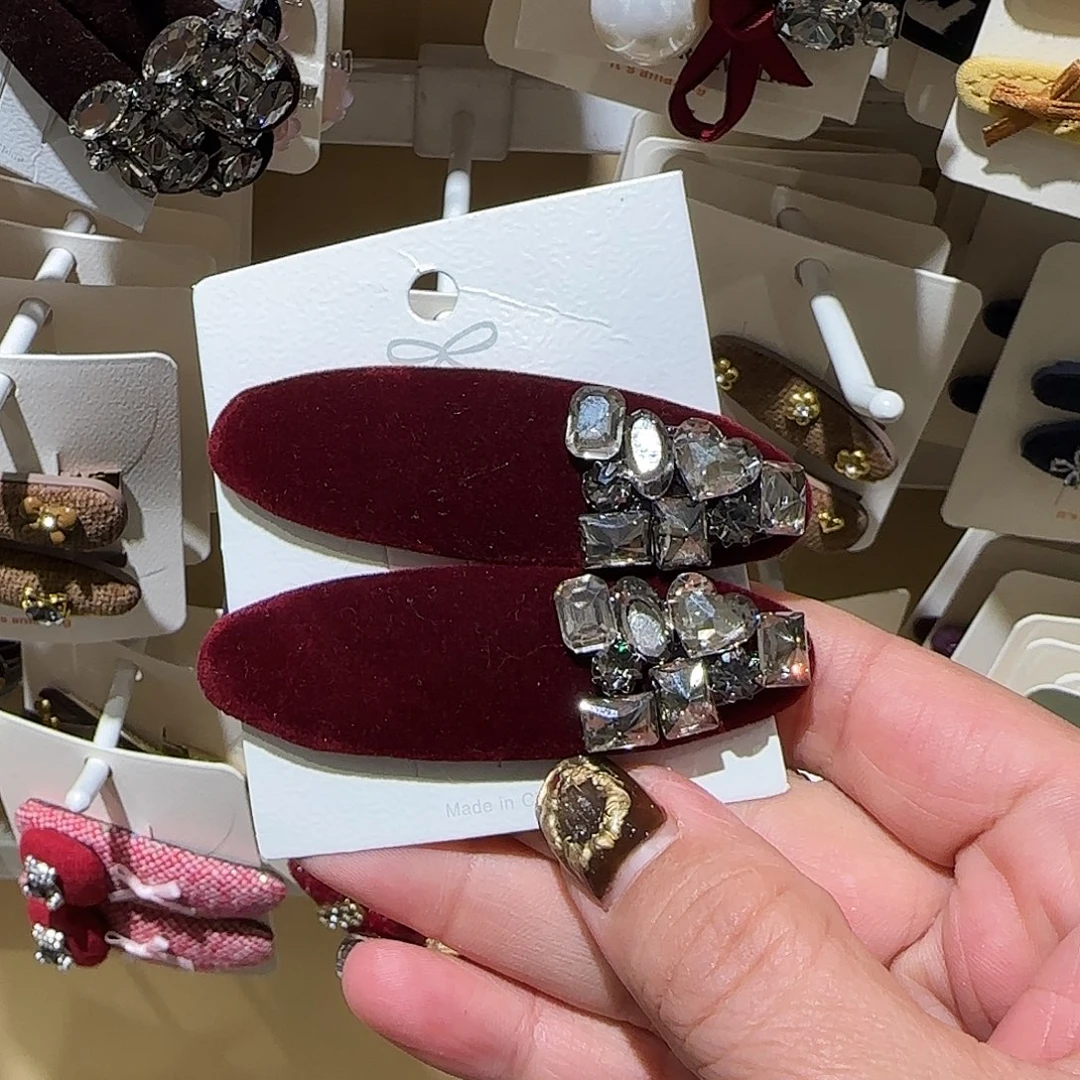 非金属丝绒掰掰夹