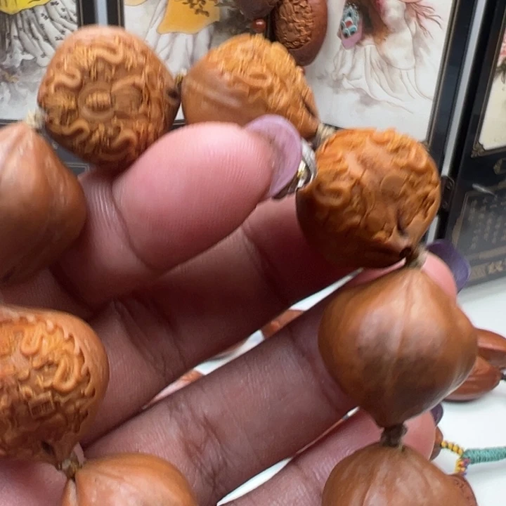 橄榄核手串/手链2.1龙财神