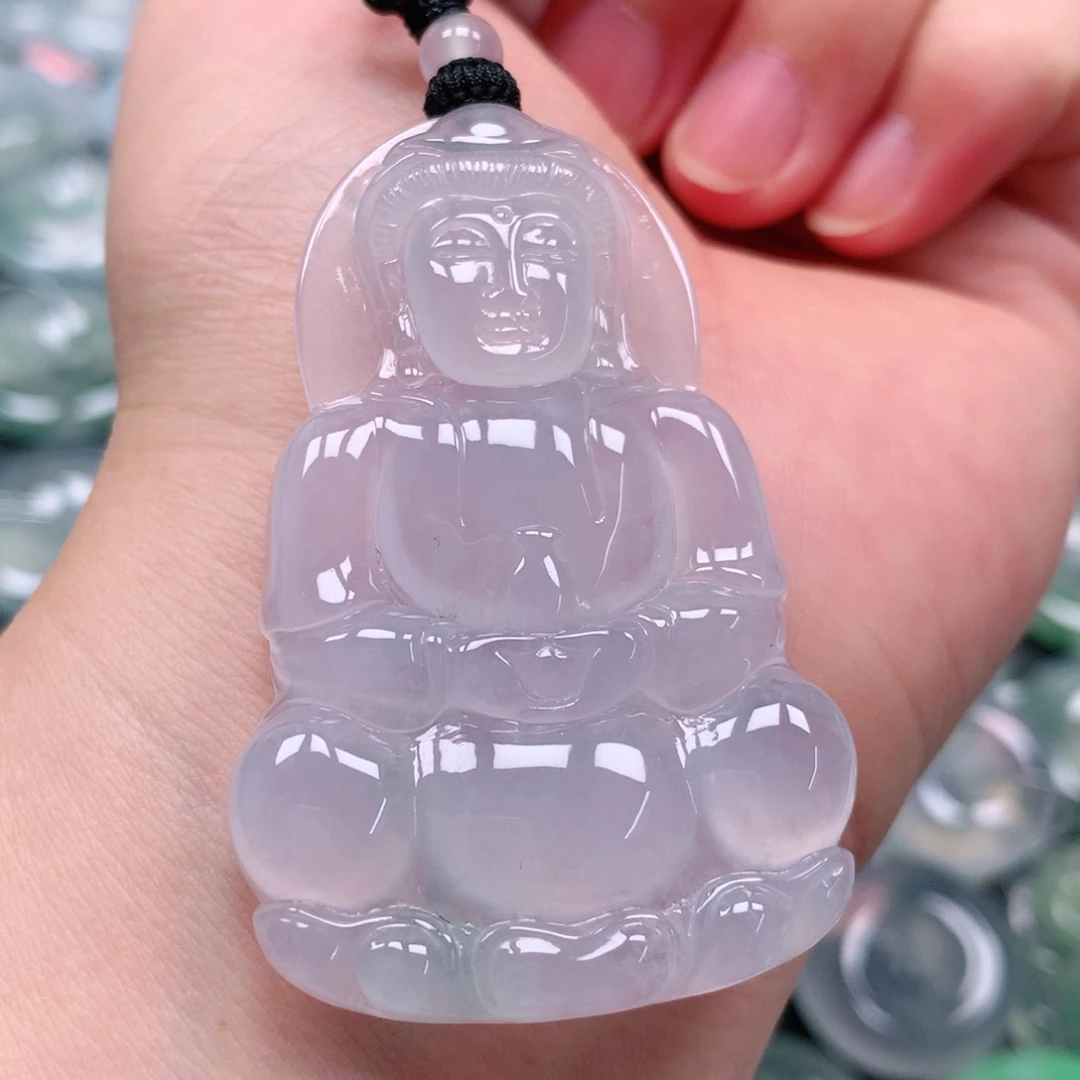 颈饰未镶嵌翡翠天然翡翠