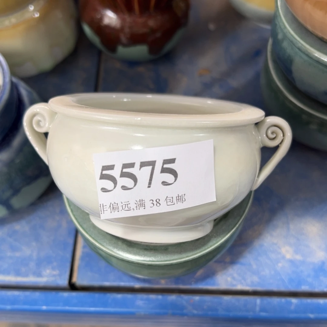 红陶景德镇手工花盆