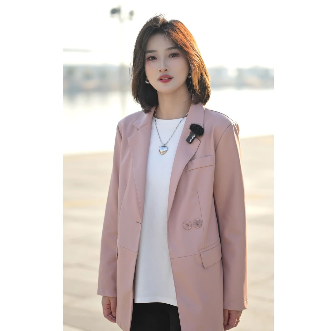 2025年春季新款皮衣外套显瘦耐看精致穿搭显高时尚228