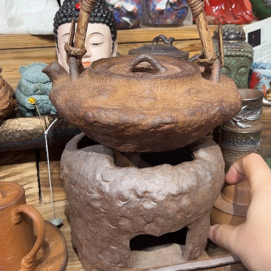 原矿粗陶裸烧工艺，越养越润出彩