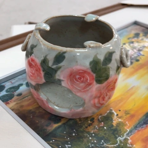 炉景德镇釉下手绘陶瓷