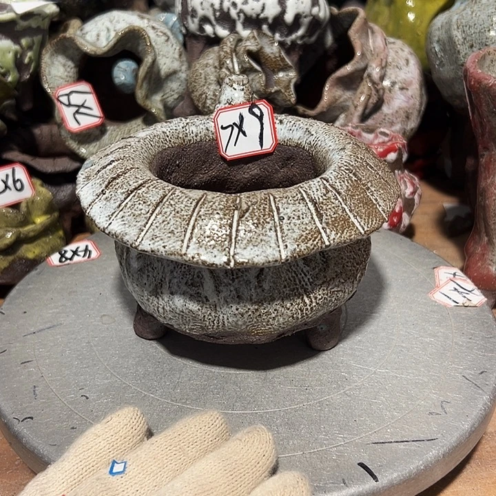 粗陶花盆制作就这样了，现在