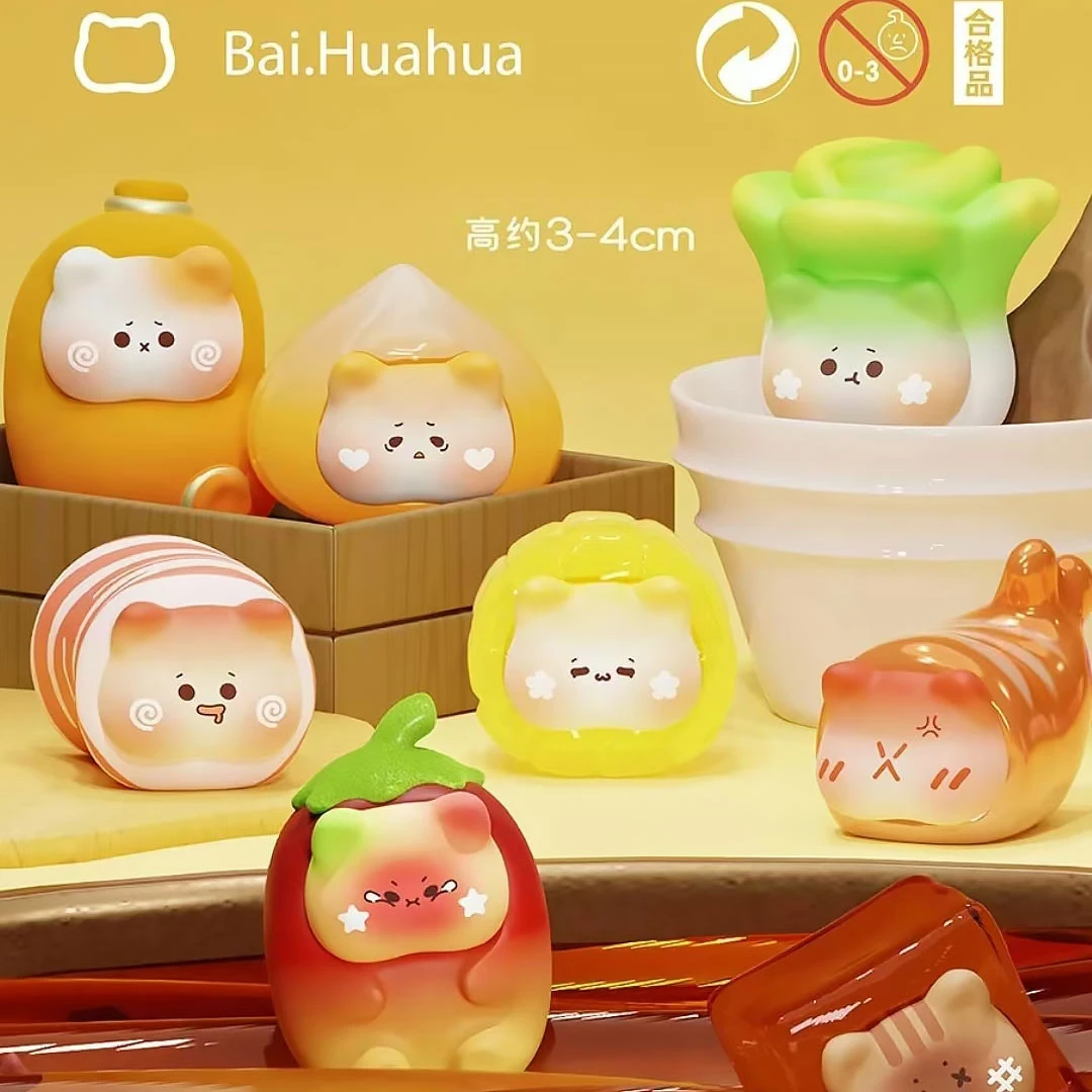 【明盒大乱斗】拆袋明盒萌粒盲盒混锅惊喜正版潮玩盲盒