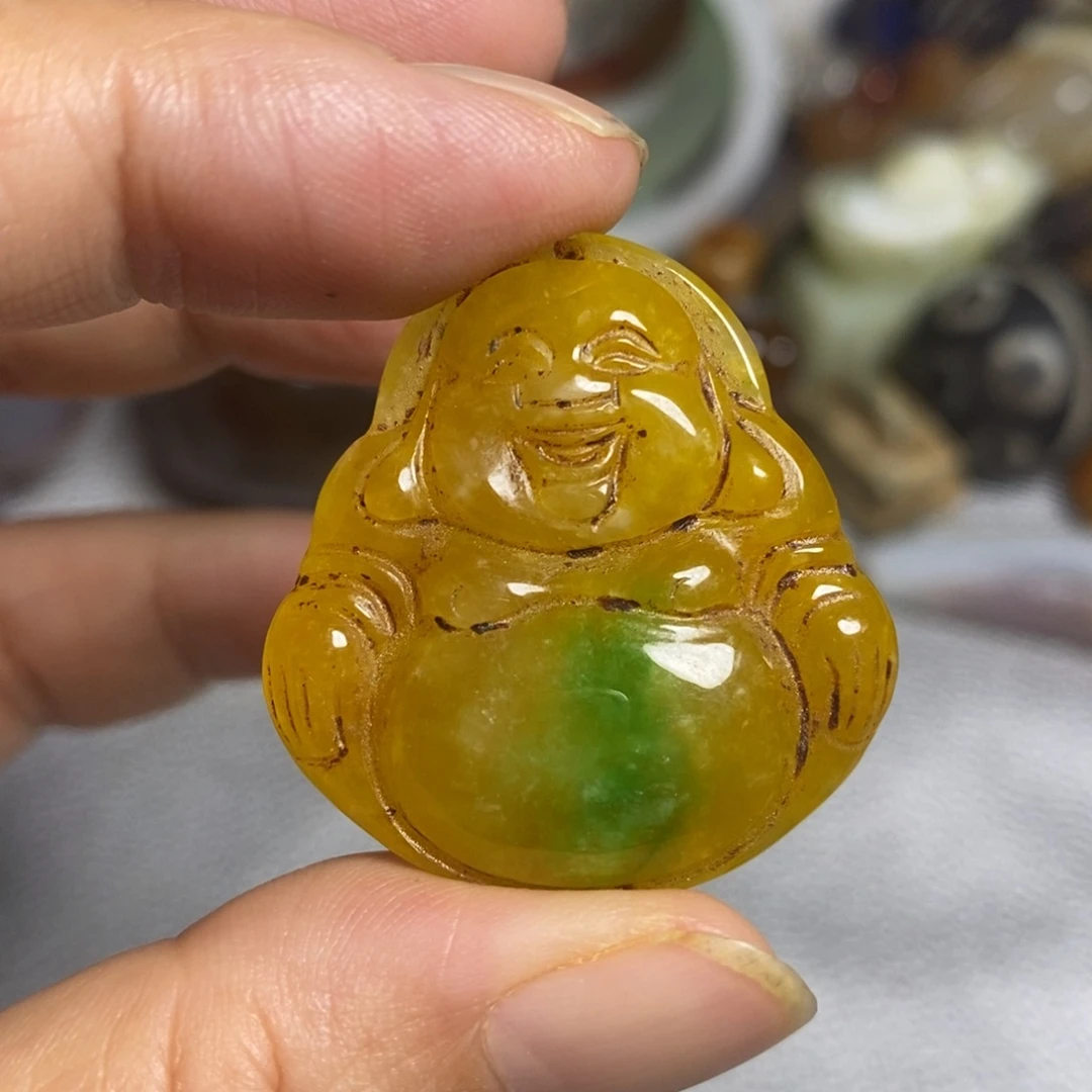 和田玉（糖玉）未镶嵌颈饰