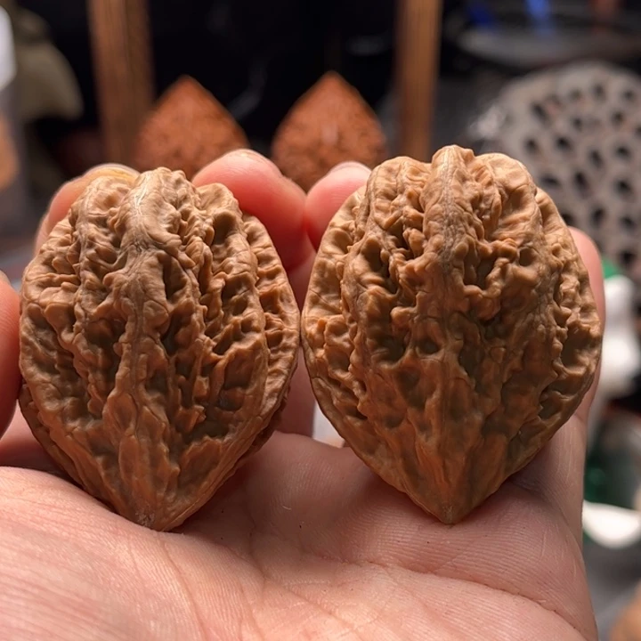 文玩核桃把件楸大胖86