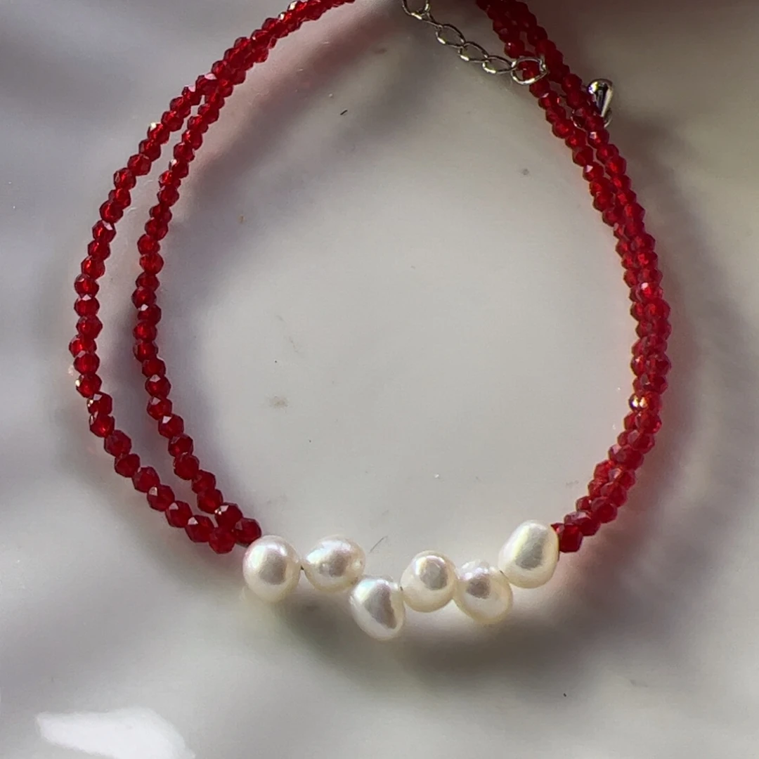 手绳淡水珍珠合金