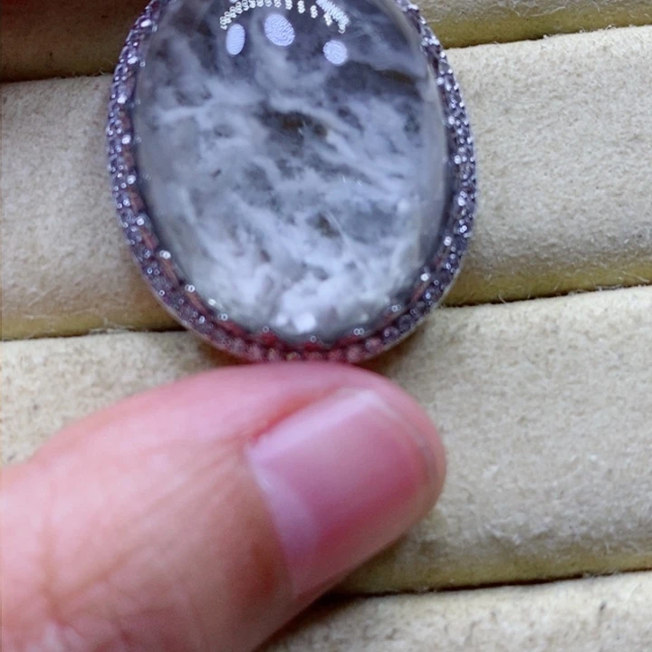 水晶戒指未镶嵌飞**主