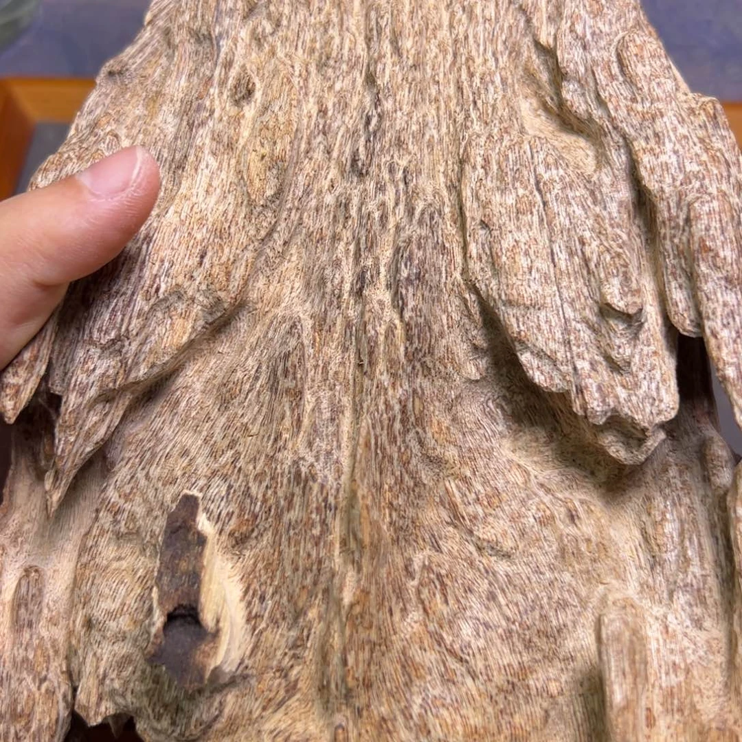 一***舟沉香沉香碎屑海南虎斑315克