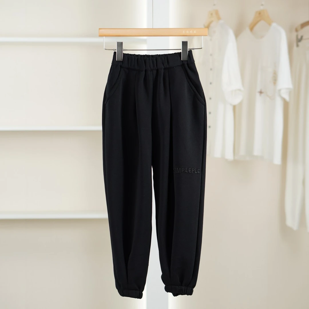 麦迪尚品 一路童行 3120877 宽松百搭休闲裤春秋大童品牌折扣