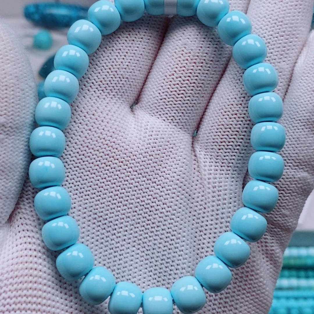 绿松石未镶嵌手串