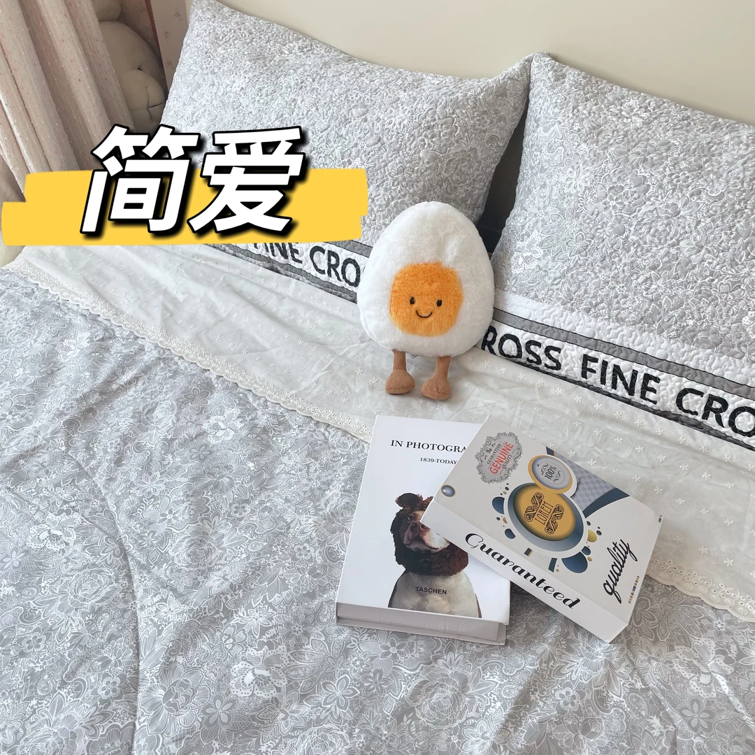恋家-夏凉被夏季纯棉夹棉简约大气可爱夏被棉花被子新生儿韩版
