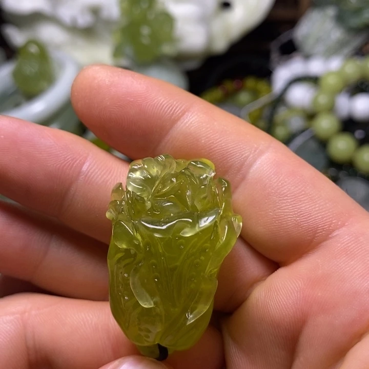 未镶嵌岫玉岫玉颈饰