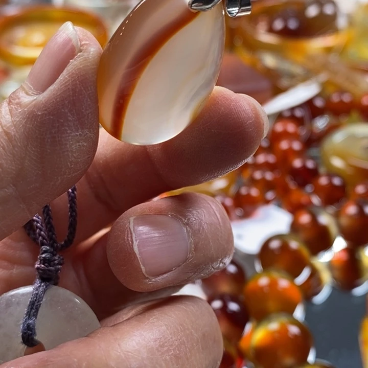 柏香籽/百香籽吊坠