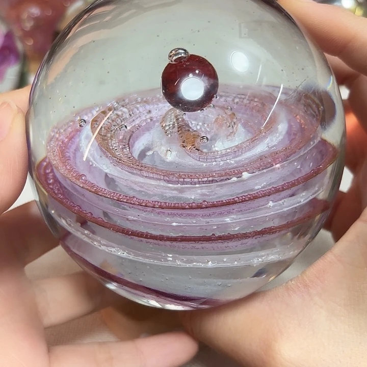 天***色琉璃手工艺品精品