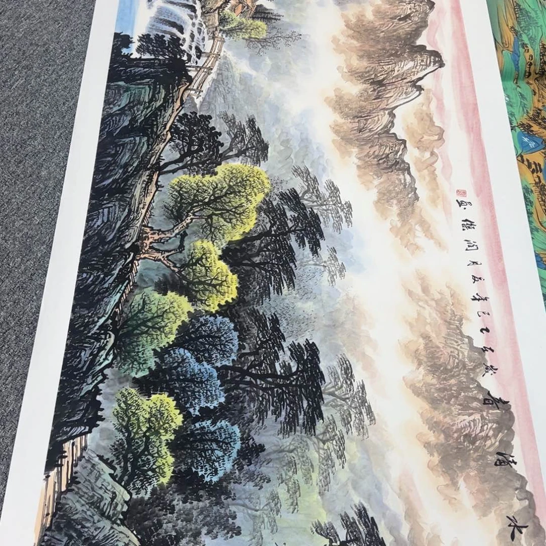 手绘作品今天这个价出赚钱吗