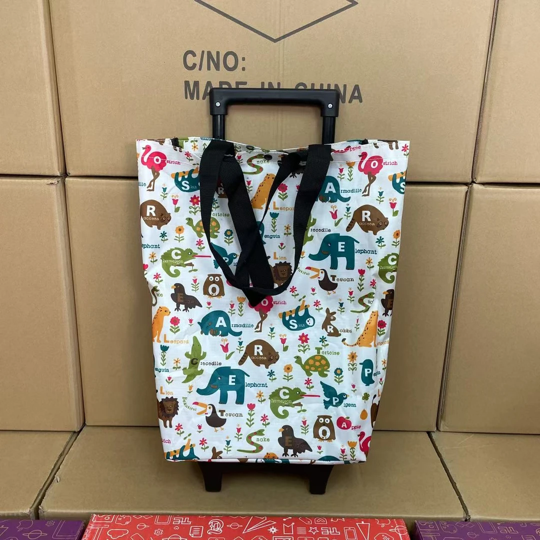 便携式买菜车购物车储物车出行购物随机发 AL