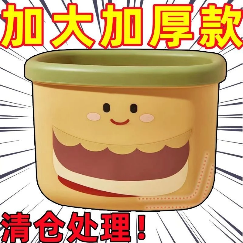 1小时特价】汉堡桌面可爱卡通多功能垃圾桶家用客厅收纳创意迷你
