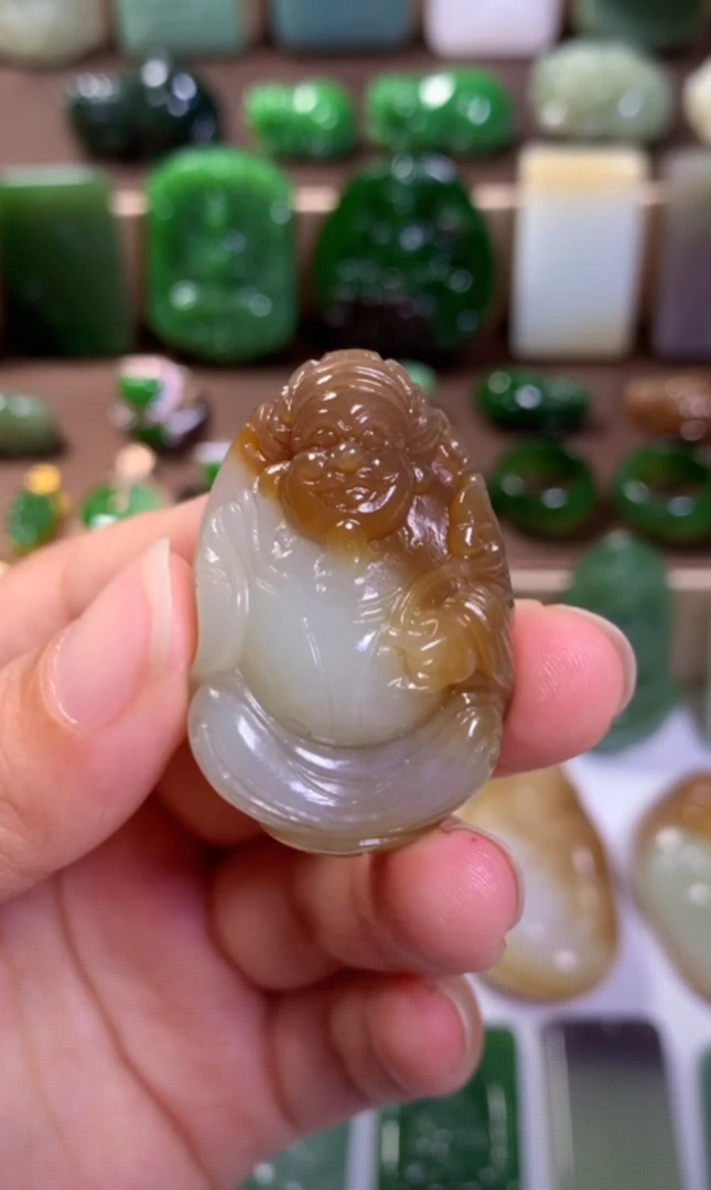 和田玉挂件未镶嵌