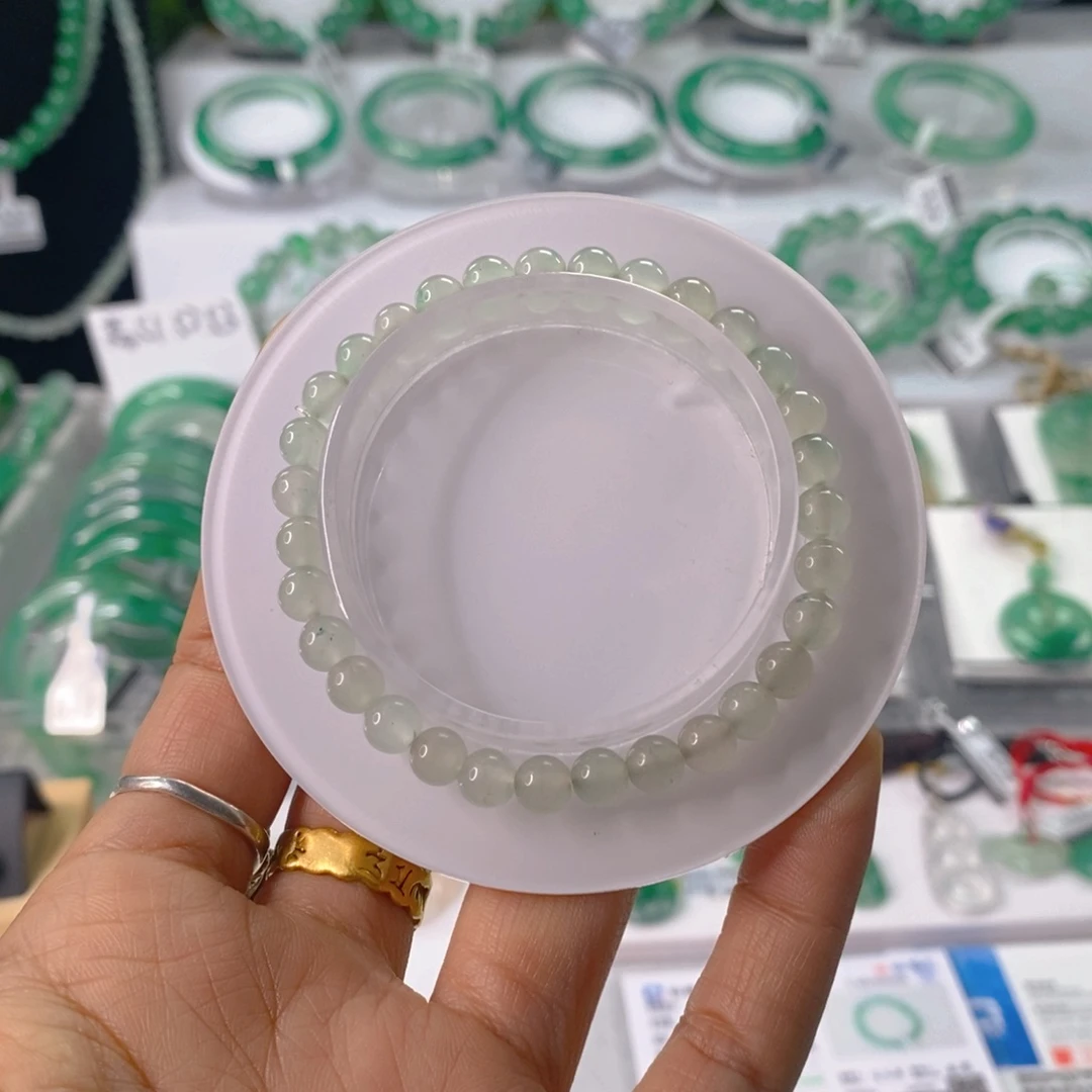 石英质玉未镶嵌手链