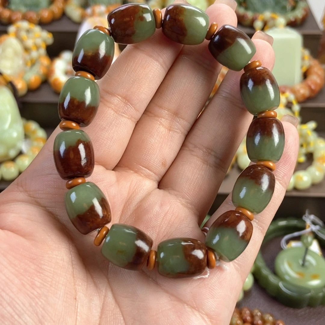 透闪石质玉未镶嵌手串