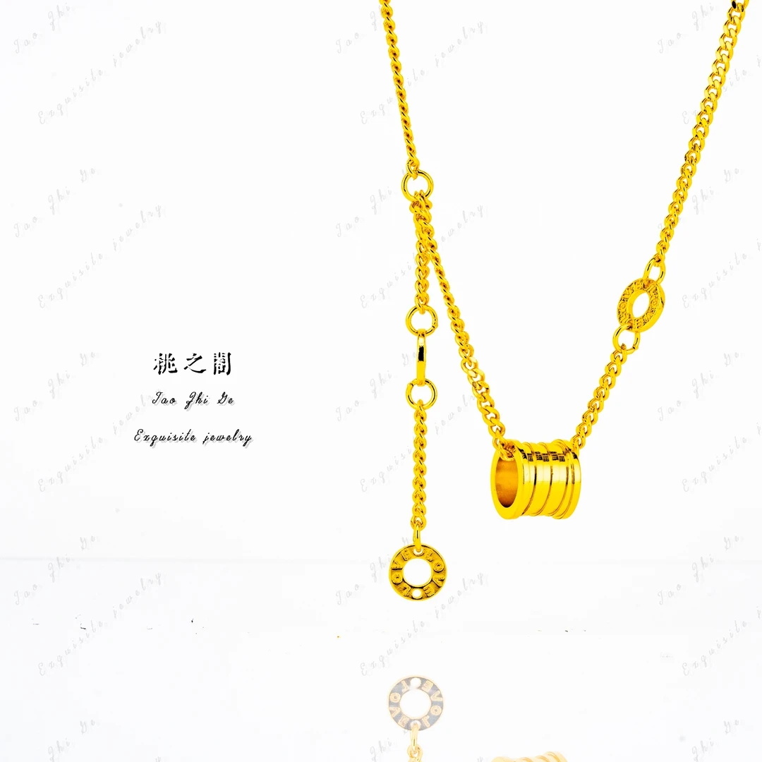 铜合金项链 小蛮腰项链简约时尚AG1069