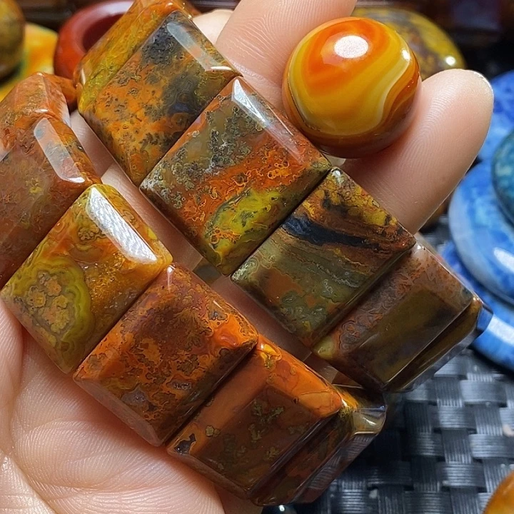 玛瑙/玉髓未镶嵌颈饰