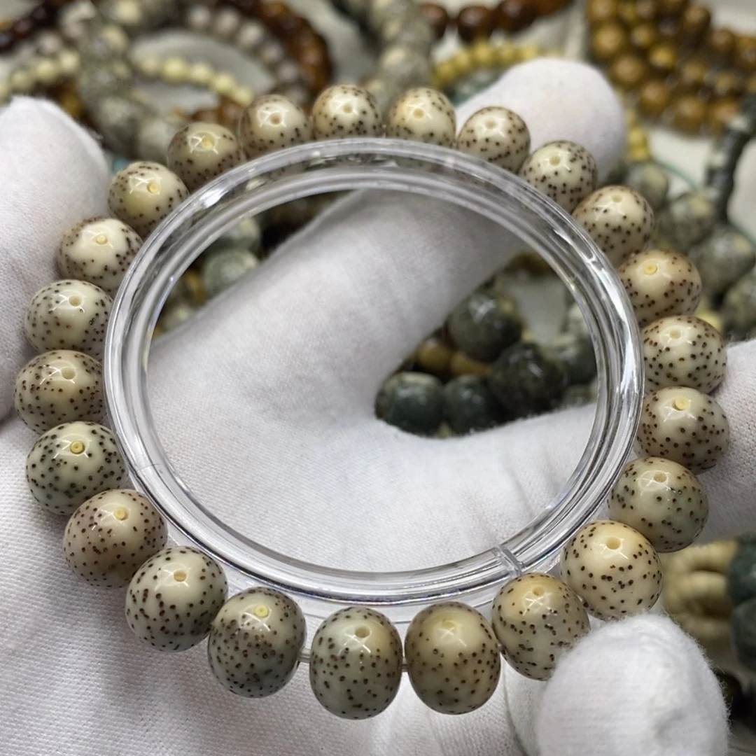 星月菩提手串N***.海南原生态星月菩提