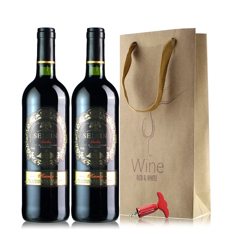 【法国原瓶原装进口红酒】升禧戴勒斯干红小酒葡萄酒