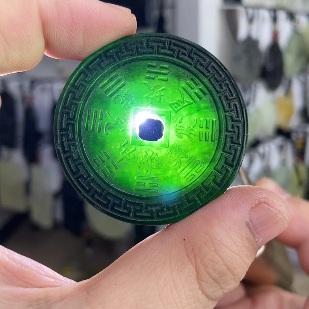 【闪购商品】岫玉未镶嵌颈饰微瑕